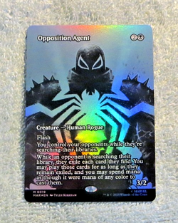 Opposition Agent M 0019 Mythic Borderless Foil - Magic MTG Marvel's Spider-Man - Image 4