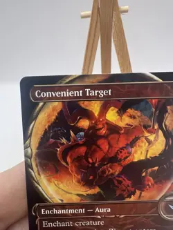 MTG- Convenient Target [Murders at Karlov Manor SHOWCASE Uncommon LP/NM - Image 4