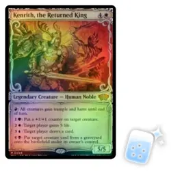 FOIL KENRITH, THE RETURNED KING March Of The Machine: Multiverse Legends MTG - Image 1