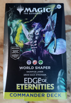 Magic the Gathering Edge of Eternities: Commander Deck World Shaper ENG - Image 1