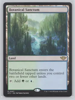 Botanical Sanctum Normal R Outlaws of Thunder Junction 267 NM - Image 1