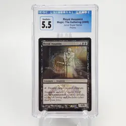 CGC 5.5 2005 MTG Magic the Gathering Royal Assassin Foil JUNIOR SUPER SERIES - Image 1