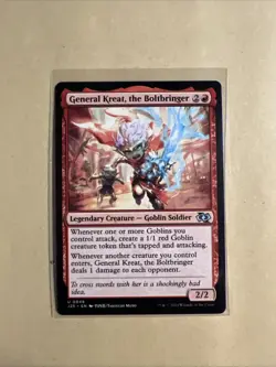 MTG General Kreat, the Boltbringer J25 0048 U NM Regular Uncommon Anime - Image 1