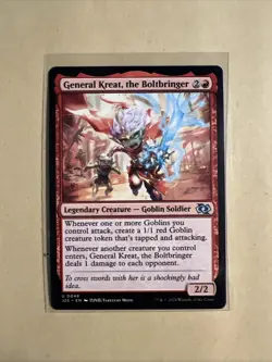 MTG General Kreat, the Boltbringer J25 0048 U NM Regular Uncommon Anime - Image 2