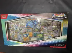3 Pokemon Prismatic Evolutions Lucario EX and Tyranitar EX Premium CollectionBox - Image 3