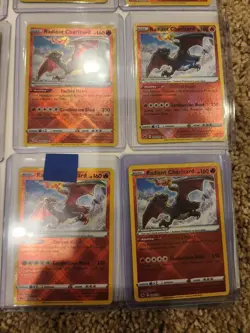 Pokemon TCG Crown Zenith #020/159 Radiant Charizard NM set of 23 - Image 2