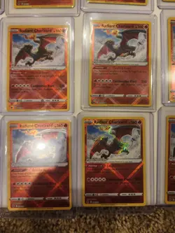 Pokemon TCG Crown Zenith #020/159 Radiant Charizard NM set of 23 - Image 3