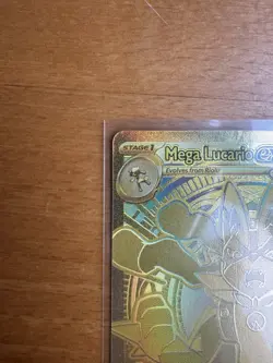 Mega Lucario ex - Mega Evolution 188/132 - English - Gold Rare - Pokemon TCG - Image 3