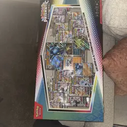 Pokemon Lucario Ex & Tyranitar Ex Premium Collection Prismatic Evolutions TCG - Image 1