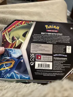 Pokemon TCG V Strikers Tin Sealed Pack 820650809552 - Image 5