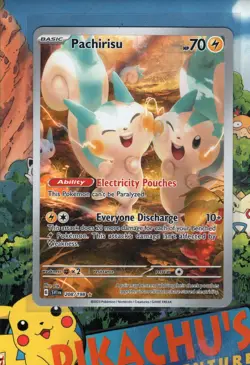Pokemon TCG Pachirisu 208/198 SV01: Scarlet & Violet Base Set Holo NM/M - Image 1
