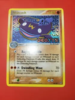 Whiscash 28/107 | EX Deoxys | REVERSE HOLO Pokemon TCG - Image 2