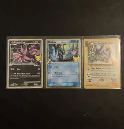 Pokemon 25th Anniversary Promo Mimikyu, Light Toxtricity, and Hydreigon - Image 3
