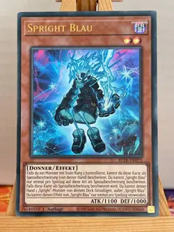 Spright Blau BLTR-DE075 Ultra Rare Deutsch NM YUGIOH - Image 1