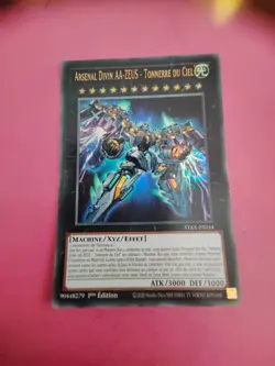 Arsenal Divin Aa-zeus Tonnerre Du Ciel Carte Yu-Gi-Oh Francais Stax-fr044 - Image 1