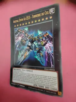 Arsenal Divin Aa-zeus Tonnerre Du Ciel Carte Yu-Gi-Oh Francais Stax-fr044 - Image 2