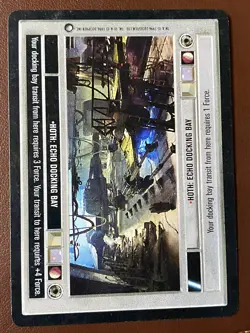 Star Wars Customizable Card Game: Hoth: Echo Docking Bay (Light) - Image 1