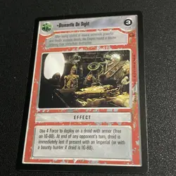 Star Wars CCG Card "Dismantle On Sight" - Image 1