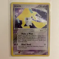 Pokemon Jirachi EX TCG Holo Rare Card 8/101 Hidden Legends - Image 1