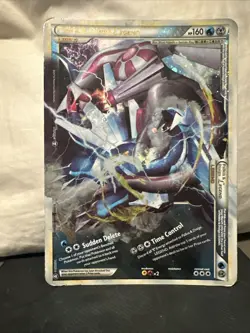 Palkia & Dialga Legend 102/102 Jumbo Oversized Holo Card - Rare - 2010 LP - Image 1