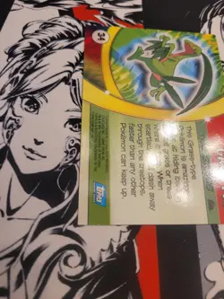 Pokemon Card - Grovyle #34 - Advanced Challenge - Topps - Light Play LP - Image 4