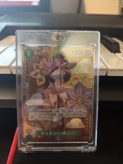 One piece card game jewelry Bonney st02-007 sp c parallel op08 Japanese - Image 1