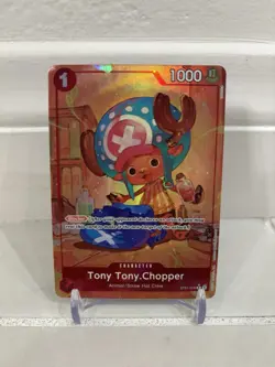 EXACT CARD PICTURED Tony Chopper AA ST01-006 PRB01 Best One Piece TCG Eng Foil - Image 1