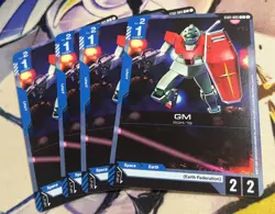 GM - ST01-005 NM - Gundam TCG Card Game Playset Of 4 - Image 1