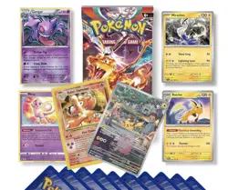 45 Card Pokemon TCG Mystery Bundle! WOTC Cards, SR/SIR/EX/V/IR Plus More! - Image 1