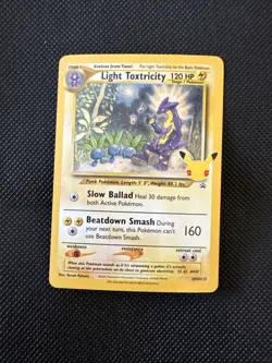 Light Toxtricity SWSH137 SWSH: Sword & Shield Promo Cards Holo - Image 1