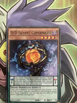 SDPD-EN003 D/D Savant Copernicus Common 1st Edition NM Yugioh Card - Image 2