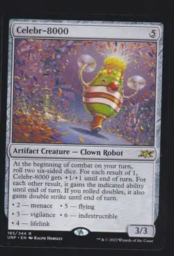 Celebr-8000 R Unfinity 185 Magic The Gathering TCG - Image 1