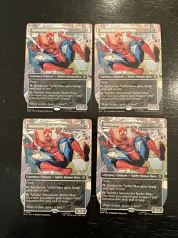 Spectacular Spider-Man X4X NM/M Marvel’s Spider-Man SPM Magic the Gathering MTG - Image 1