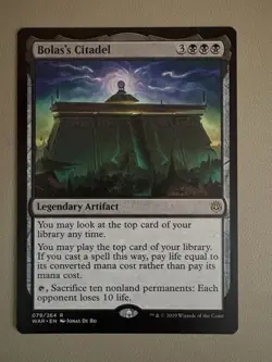 Bolas’s Citadel - Rare - 079/264 WAR - War of the Spark - Magic: the Gathering - Image 1