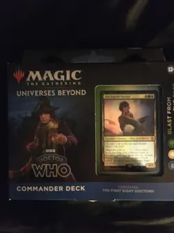 Magic The Gathering DR WHO Blast From The Past Commander Deck (4th Doctor) MTG - Image 1