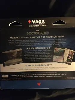 Magic The Gathering DR WHO Blast From The Past Commander Deck (4th Doctor) MTG - Image 2