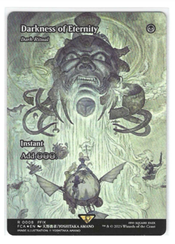 MTG Final Fantasy: Darkness of Eternity - Dark Ritual (Showcase) Foil #0008 - Image 1