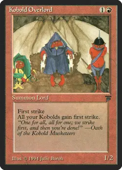 Kobold Overlord [Legends] Magic MTG - Image 1