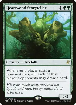 NM Heartwood Storyteller, MTG, Time Spiral Remastered, Magic the Gathering, 209 - Image 1