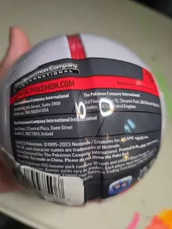 Pokemon TCG Pokeball Tin Brand New Factory Sealed (Premier Ball Pokeball) 2023 - Image 2