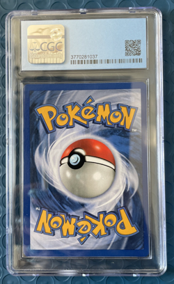 CGC 8 ITALIAN Venusaur Base Set 1st Edition 15/102 Holo Pokemon Card - Image 2