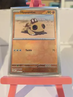 052/131 Hippopotas Pokeball Prismatic Evolutions Pokemon - Image 1