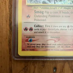 Pokemon TCG - Houndour 5/75 Holo Unlimited - Neo Discovery (2001) - NM - Image 5