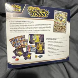 Pokemon TCG Surging Sparks Sealed Elite Trainer Box ETB In Hand, Free Shipping - Image 2