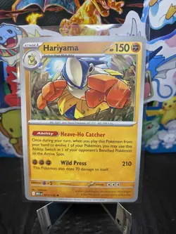 Hariyama 073/132 -Non Holo prerealse exclusive- Mega Evolution-Pokemon TCG - NM - Image 1