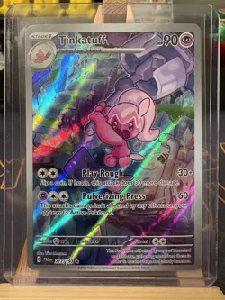 Tinkatuff - 217/193 SV02: Paldea Evolved Illustration Rare Pokemon TCG NMM - Image 1
