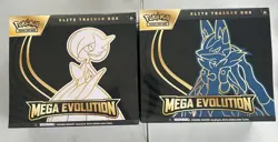 Pokemon TCG Mega Evolution Elite Trainer Box ETB Pair Set of 2 ETB - Free Ship - Image 1