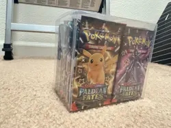 Pokemon Paldean Fates Booster Pack Factory Sealed X36 Booster Box Quantity - Image 1