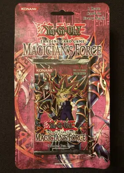 Yu-Gi-Oh! MAGICIAN’S FORCE English Edition RARE Rack Blister Pack Konami 1996 🔥 - Image 1