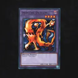 Yu-Gi-Oh! Darkfire Dragon LOB-EN019 (25th Anniversary) - Image 1